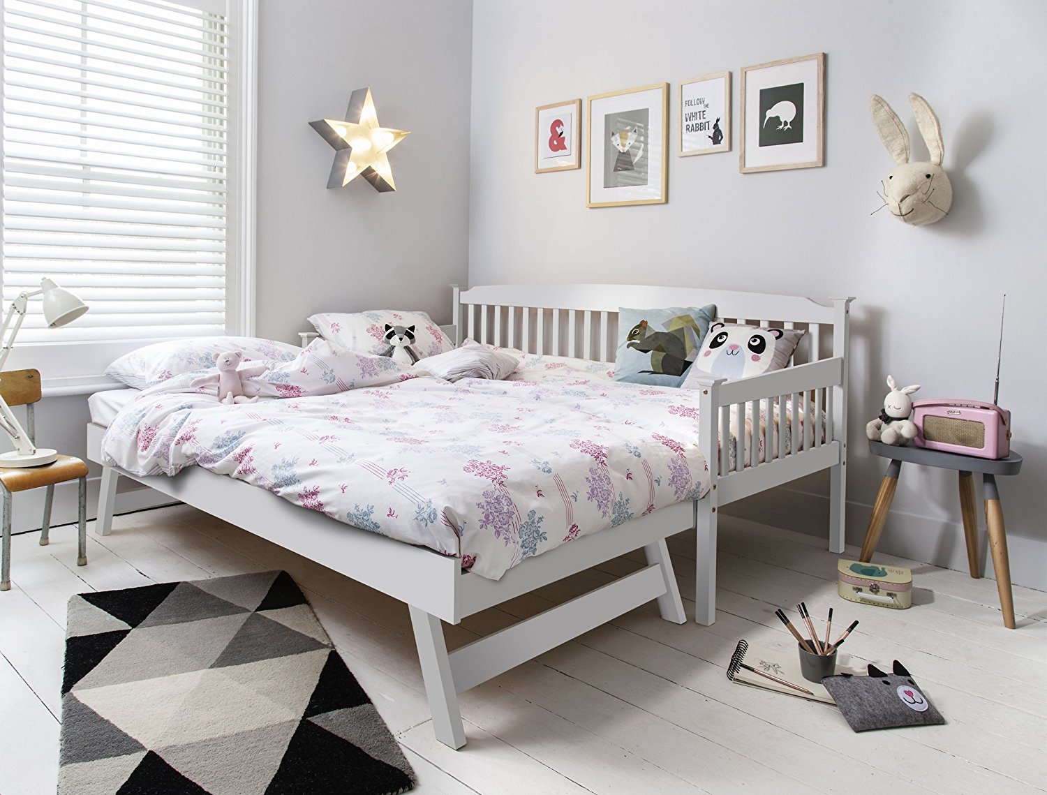 Children's Single Beds with Trundles. UK Pullout Kids Guest Beds 2019