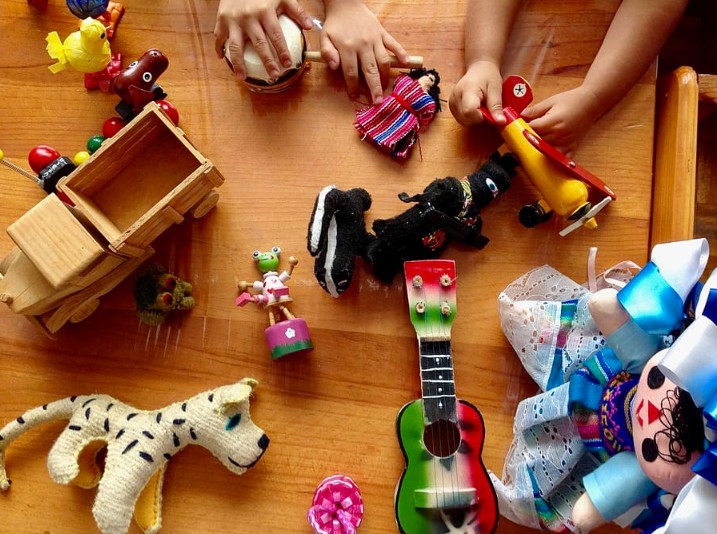 Toy storage for living room