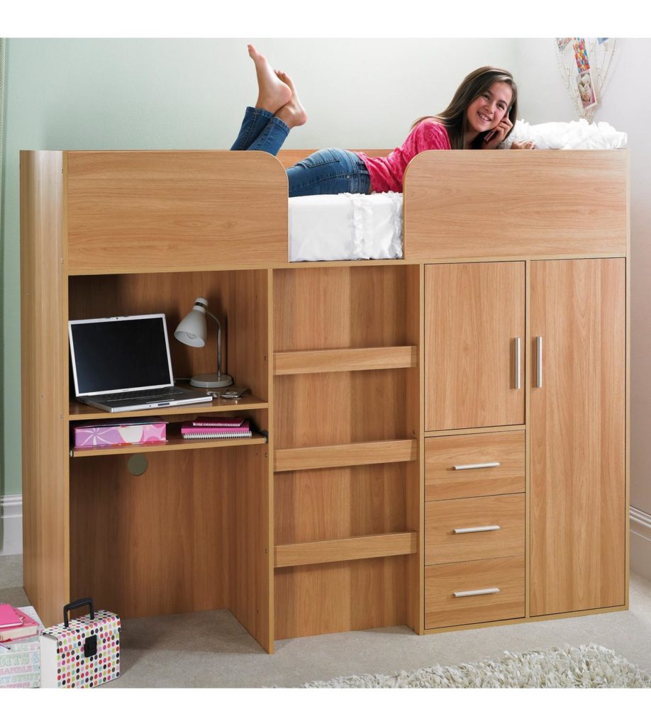 Bed With Desk Underneath? For Boys & Girls. New For 2020