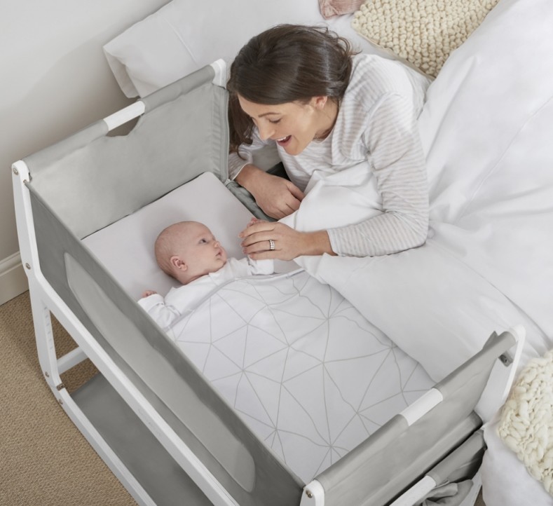 co sleeper travel cot