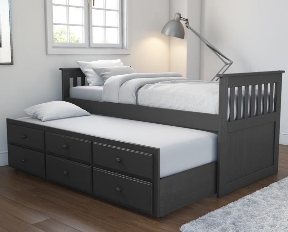 childrens single bed with trundle