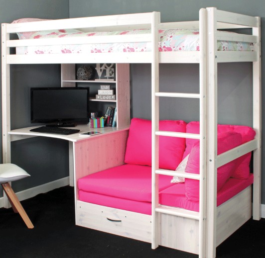 girls high bed