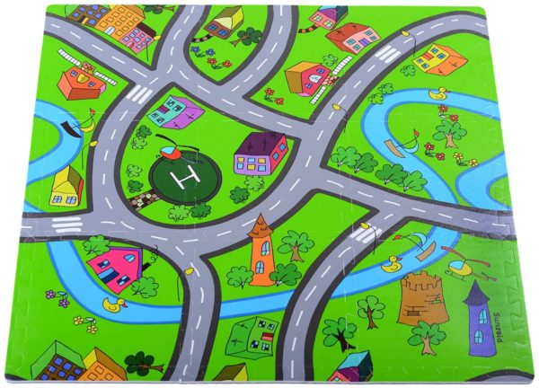 Sunzoid Green Park Car Play Mat