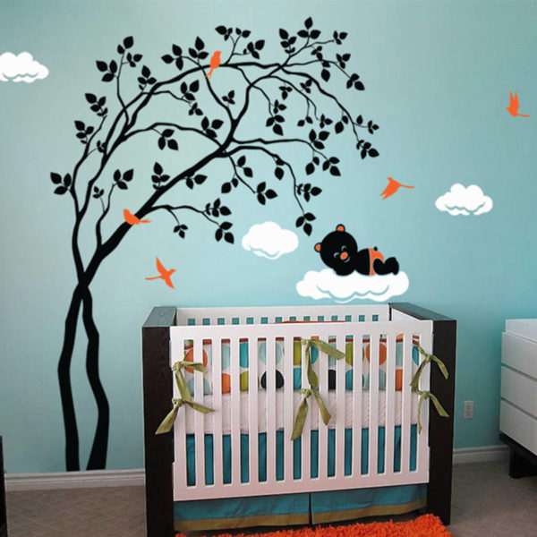 Super stylish tree decal