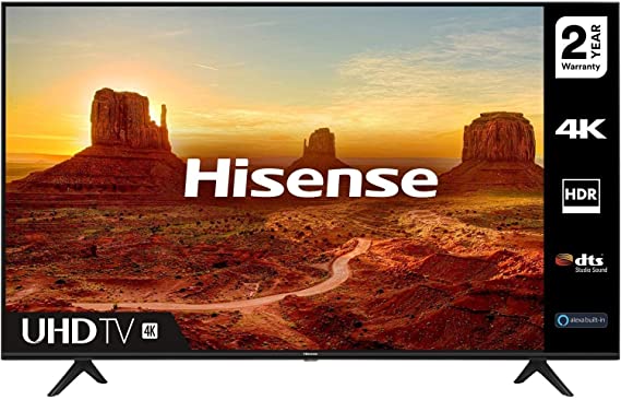 HISENSE 50” 4K Smart TV
