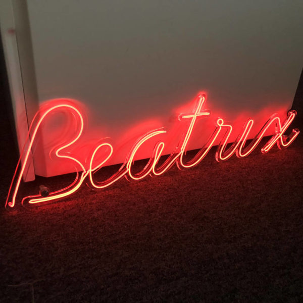 Neon name sign