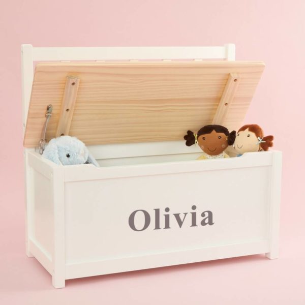 Personalised toy box and bench