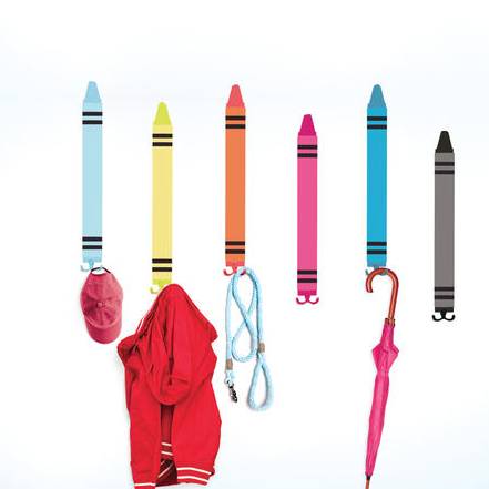 Cool Crayon Coat Rack