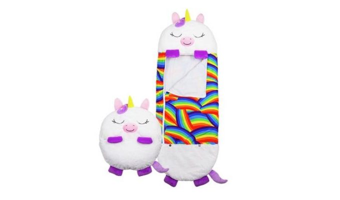 happy napper unicorn pink